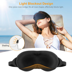 Laitver Light-Blackout Cotton Sleep Mask