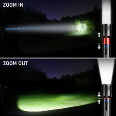 Laitver LED Flashlight Rechargeable Waterproof