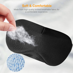 Laitver Light-Blackout Cotton Sleep Mask