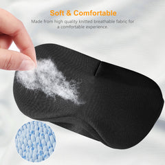 Laitver Light-Blackout Cotton Sleep Mask